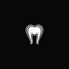 Dental logo design vector illustration
