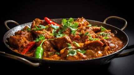 Fototapeta premium stew with vegetables and rice