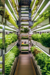 Harmony of Technology and Nature: State-of-the-Art Smart Garden in a Spacious Greenhouse