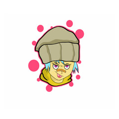 child with heart shaped balloon