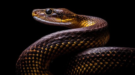 Obraz premium close up of a snake