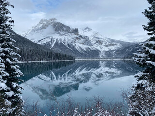 winter mountain landscape