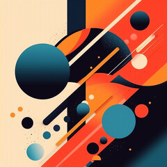 Colorful Abstract Shapes Background – High Resolution