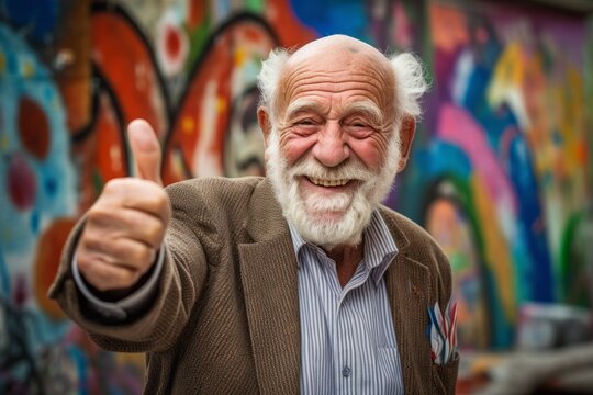 Old Man Thumbs Up Images – Browse 28,461 Stock Photos, Vectors, and ...