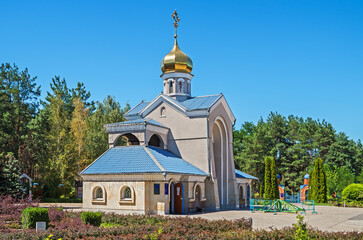 Northern gate of moscow Orthodox Church in Ukraine