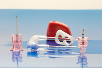 Immediate vascular access to the central circulation with intraosseous needle set for delivering...