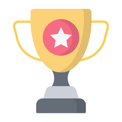 Trophy Flat Icon