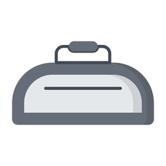 Gym Bag Flat Icon