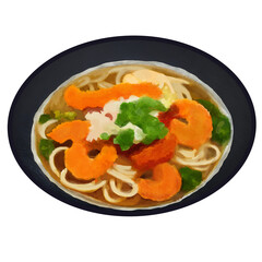 Tempura Udon, Shrimp Tempura, ramen, noodles, japanese food, Tempura Soba, Japanese food