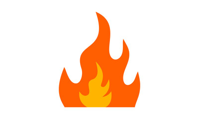 fire logo icon illustration