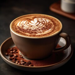 Smooth and Creamy Latte,