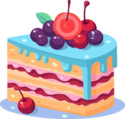 Pastel Treat, Cartoon Cakes for Party Element