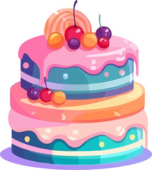 Birthday Cake, Delicious Pastel Dessert Delights