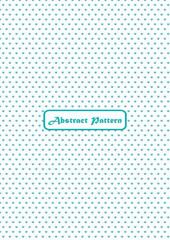 Illustration of an background with small trees pattern design ready to use