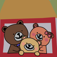 Happy Bear Family 