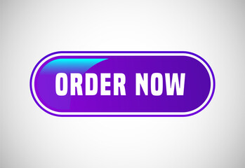 Order now button. Order now sign, key, push button, seal illustration design