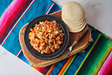 Delicious traditional Mexican Picadillo: A Flavorful Stew for Tacos and Empanadas