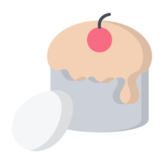Kulich Flat Icon