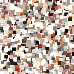 Brown Square Pixel Gradient Background