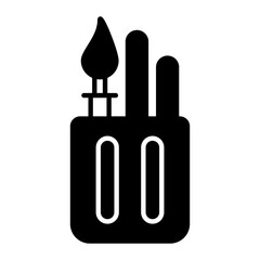 Obraz premium Painting Glyph Icon