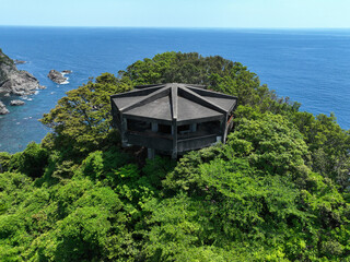 徳島県美波町　千羽海崖ロープウェイ