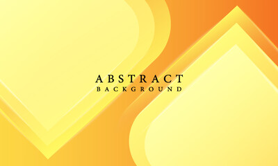 Abstract orange and yellow geometric background. Dynamic shapes composition. Cool background design for posters