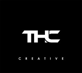 THC Letter Initial Logo Design Template Vector Illustration