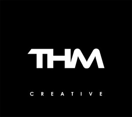 THM Letter Initial Logo Design Template Vector Illustration