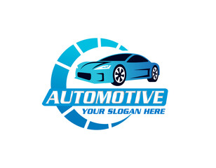 gradient auto parts logo design