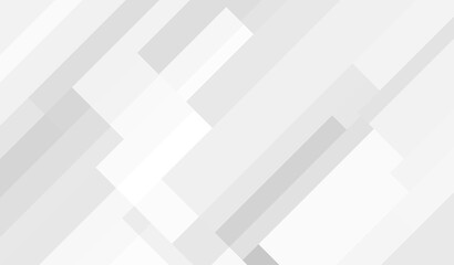 Abstract geometric white and gray square pattern background vector illustration.