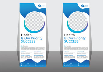 healthcare rollup banner design