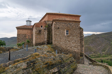 Fototapeta na wymiar Church of Saint Peter of Cornago. The Rioja