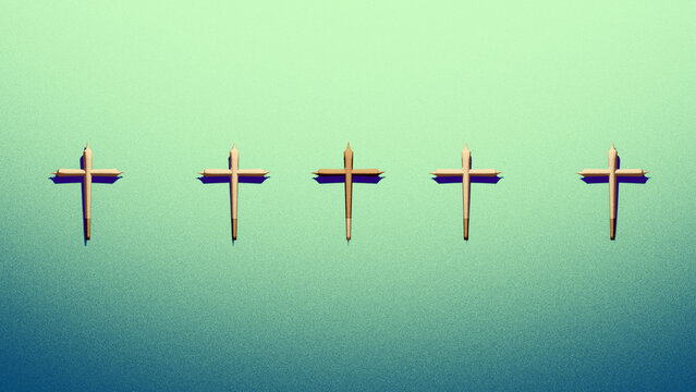 an artistic background featuring crossed blunts arranged in an aesthetically pleasing manner.
