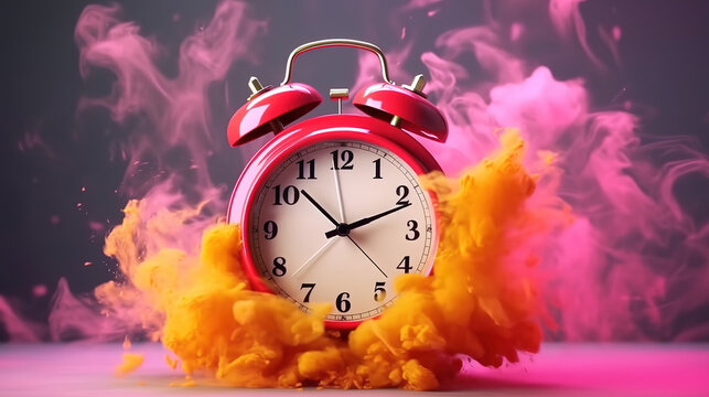 Crunch Time Clock Hurry Rush Deadline Final Moment Stock Photo by ©iqoncept  27673689