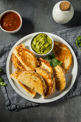 Homemade Mini Chicken Quesadillas