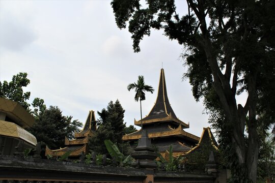 jakarta, indonesia-23 april 2023 : monument taman mini indonesia indah Sasana Adirasa Pangeran Samber Nyawa