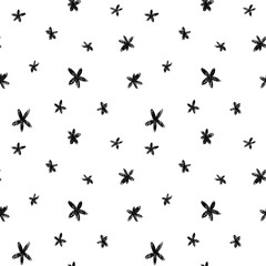 Floral abstract flower cute minimal simple pattern