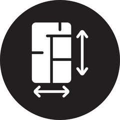 plans glyph icon