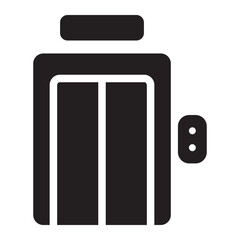 elevator glyph icon