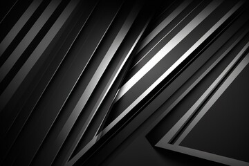 Obraz premium A dark background with diagonal stripes generated by AI