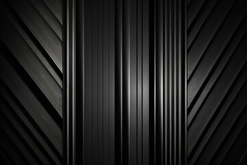 Obraz premium A dark background with diagonal stripes generated by AI