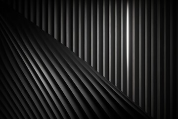 Obraz premium A dark background with diagonal stripes generated by AI