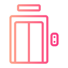 elevator gradient icon