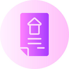 contract gradient icon