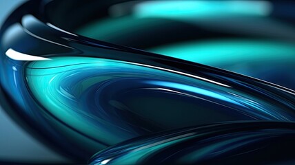 Abstract background of green and black. Created with Generative Ai Technology