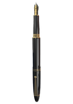 fountain pen with transparent background