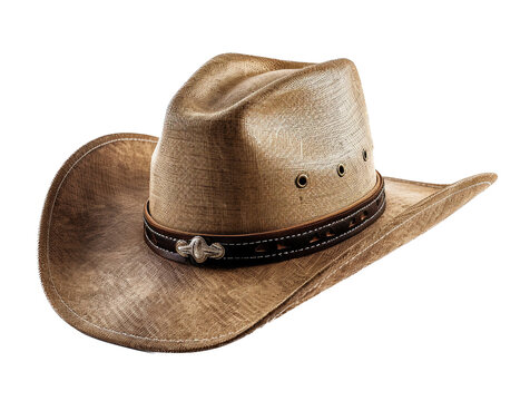 Cowboy Hat, Isolated Generative AI