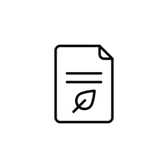 Paper icon design with white background stock illustration