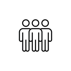 Population Ecology icon design with white background stock illustration