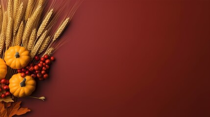 Vector illustration of thanksgiving invitation and greeting card, prints and posters.illustration